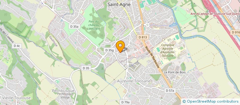 localisation de l'entreprise MONSIEUR FABIEN LIMOGES  RAMONVILLE-SAINT-AGNE