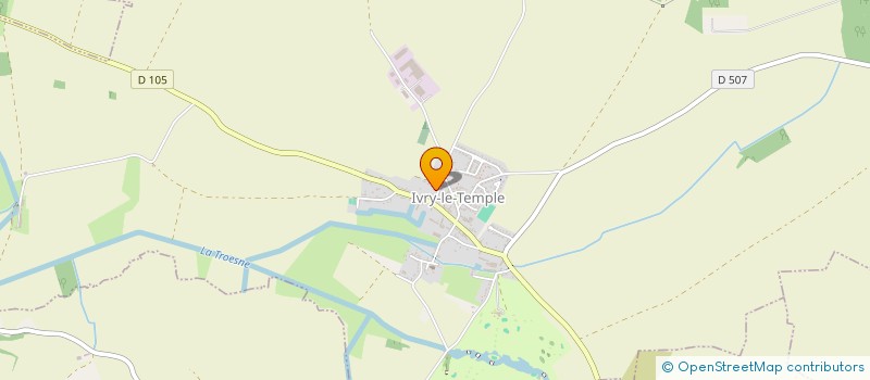 localisation de l'entreprise MONSIEUR FABIEN LINKES  IVRY-LE-TEMPLE