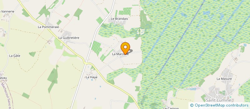 localisation de l'entreprise MONSIEUR FABIEN LINO  SAINT-MARS-DE-COUTAIS