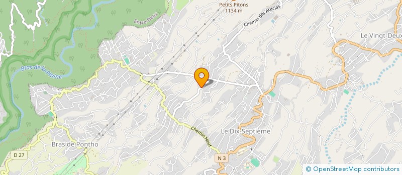 localisation de l'entreprise MONSIEUR FABIEN LIO  LE TAMPON