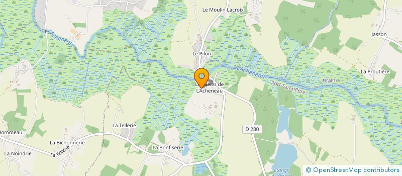 localisation de l'entreprise MONSIEUR FABIEN LOGE  PORT-SAINT-PERE