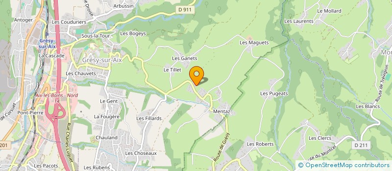 localisation de l'entreprise MONSIEUR FABIEN LOMBARD  SERVERETTE