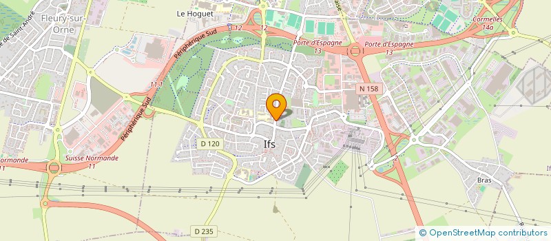 localisation de l'entreprise MONSIEUR FABIEN LOREY à IFS