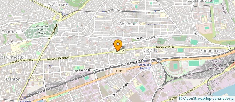 localisation de l'entreprise MONSIEUR FABIEN LOUISET à LE HAVRE