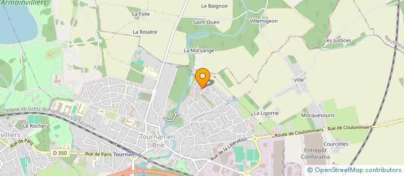 localisation de l'entreprise MONSIEUR FABIEN LOUVET  TOURNAN-EN-BRIE