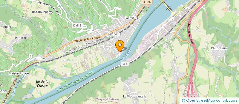 localisation de l'entreprise MONSIEUR FABIEN LUKASZEWSKI  AMPUIS