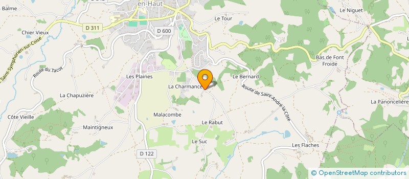 localisation de l'entreprise MONSIEUR FABIEN LUQUE à SAINT-MARTIN-EN-HAUT