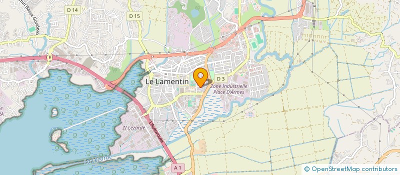 localisation de l'entreprise MONSIEUR FABIEN MAGNUS à LE LAMENTIN
