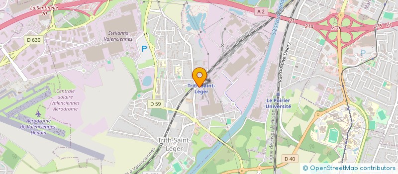 localisation de l'entreprise MONSIEUR FABIEN MAILLARD  TRITH-SAINT-LEGER