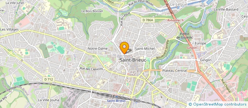 localisation de l'entreprise MONSIEUR FABIEN MAILLET à SAINT-BRIEUC