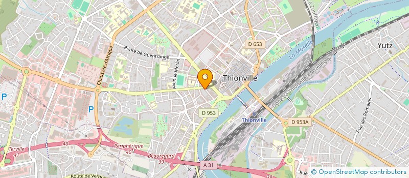 localisation de l'entreprise MONSIEUR FABIEN MAILLOT à THIONVILLE