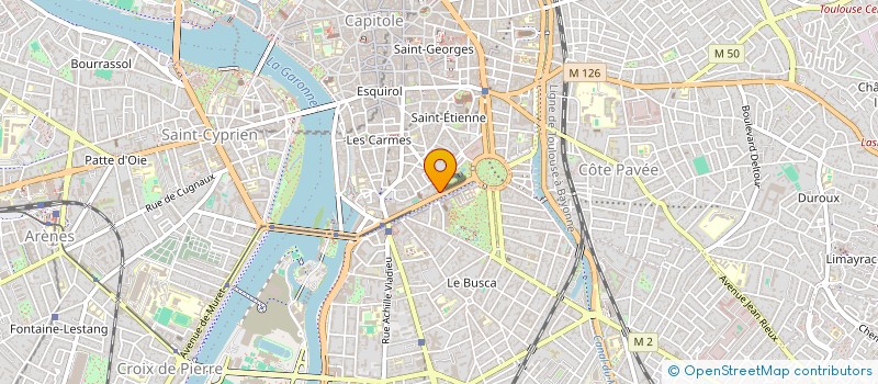 localisation de l'entreprise MONSIEUR FABIEN MAJESTE à TOULOUSE