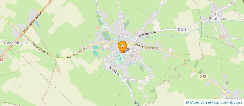 localisation de l'entreprise MONSIEUR FABIEN MALAQUIN  BOUSIES