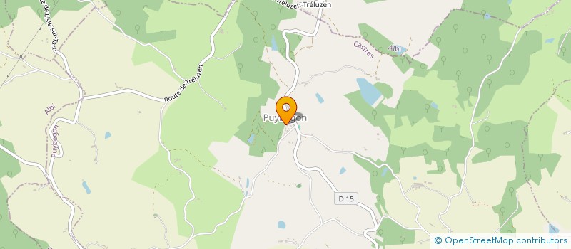 localisation de l'entreprise MONSIEUR FABIEN MALARD  PUYBEGON