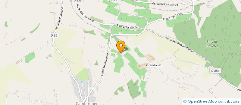 localisation de l'entreprise MONSIEUR FABIEN MALICKI  RUMESNIL