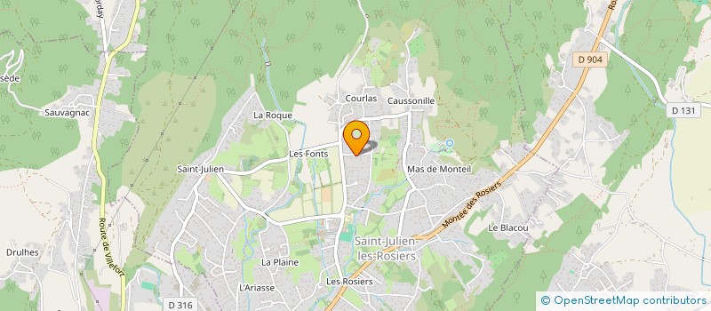 localisation de l'entreprise MONSIEUR FABIEN MALLIA  SAINT-JULIEN-LES-ROSIERS