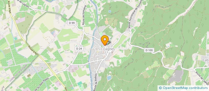 localisation de l'entreprise MONSIEUR FABIEN MANCEAU  LAGNES