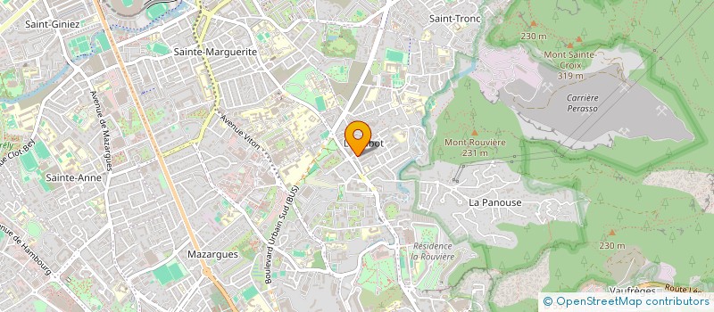 localisation de l'entreprise MONSIEUR FABIEN MANES à MARSEILLE 9