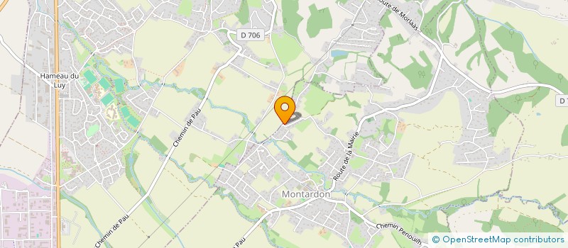 localisation de l'entreprise MONSIEUR FABIEN MANUEL  MONTARDON