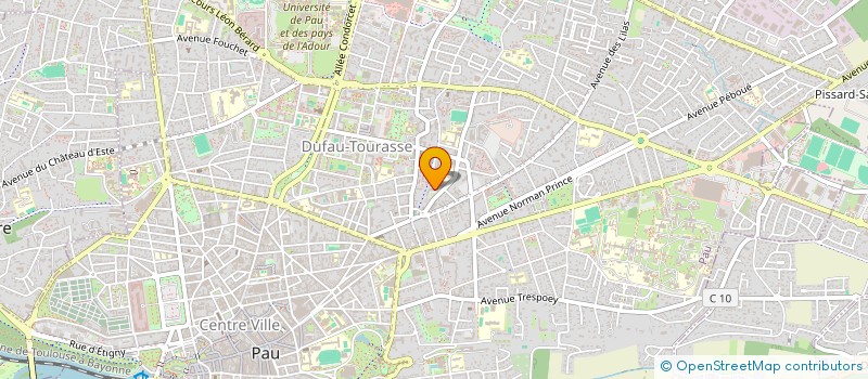 localisation de l'entreprise MONSIEUR FABIEN MANZANO MARTINEZ à PAU