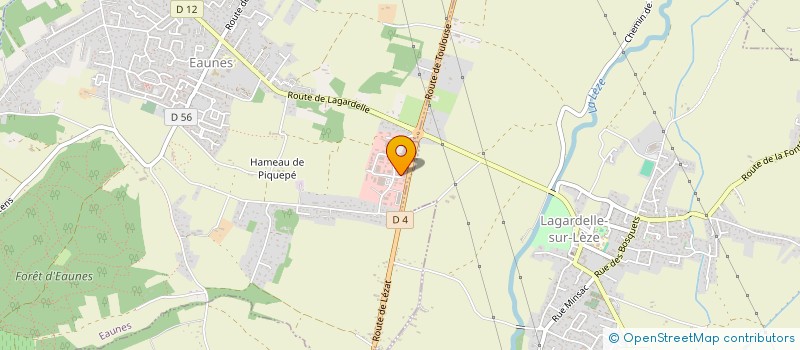 localisation de l'entreprise MONSIEUR FABIEN MARCHAND  EAUNES