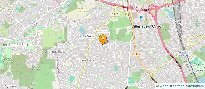 localisation de l'entreprise MONSIEUR FABIEN MARIAN à VILLENAVE-D'ORNON