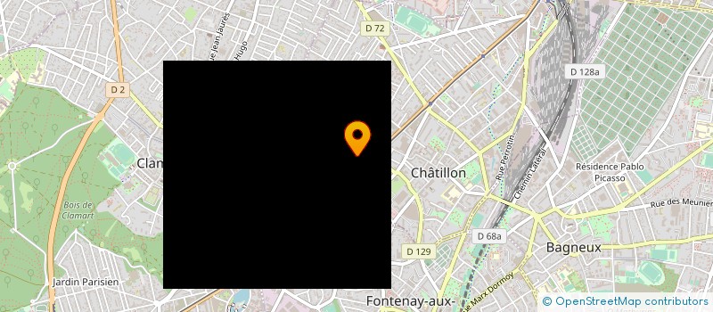 localisation de l'entreprise MONSIEUR FABIEN MAROT à CHATILLON