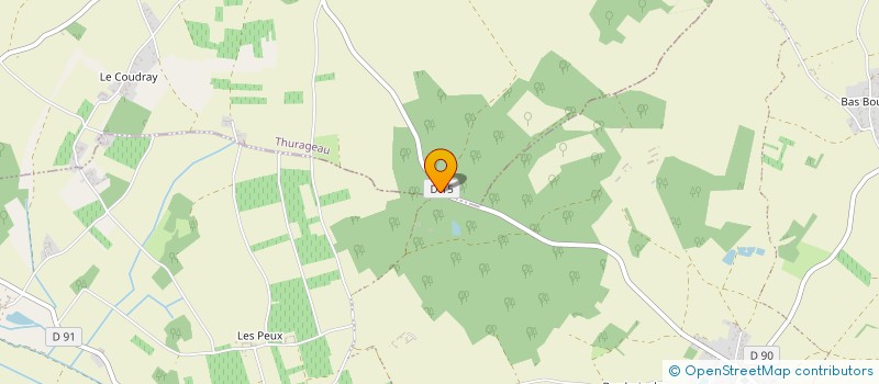 localisation de l'entreprise MONSIEUR FABIEN MARQUE  SAINT-MARTIN-LA-PALLU