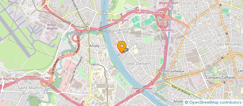 localisation de l'entreprise MONSIEUR FABIEN MARQUES PINTO  TOULOUSE