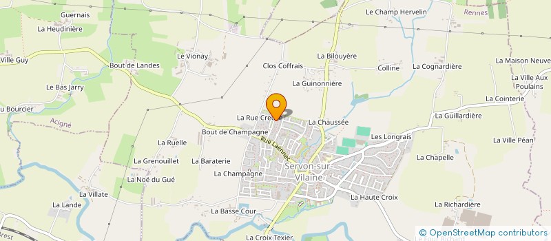 localisation de l'entreprise MONSIEUR FABIEN MARQUETTE  RENNES