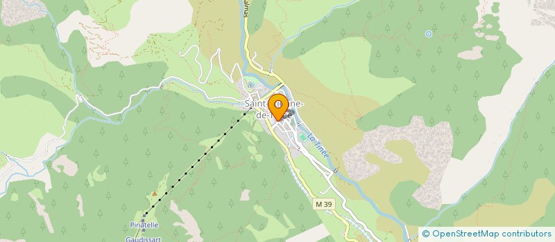 localisation de l'entreprise MONSIEUR FABIEN MARROU  SAINT-ETIENNE-DE-TINEE