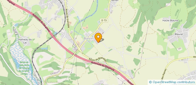 localisation de l'entreprise MONSIEUR FABIEN MARTINET  BURCIN