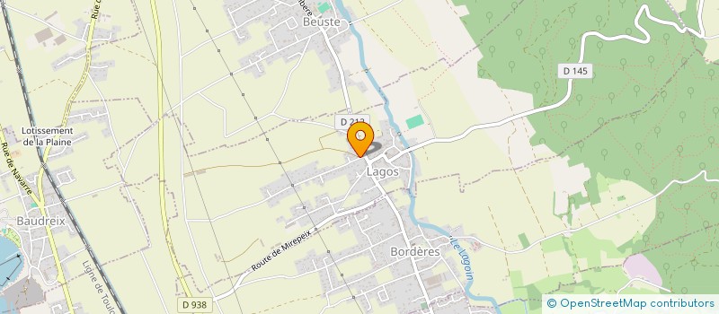 localisation de l'entreprise MONSIEUR FABIEN MARTINS DA SILVA  LAGOS