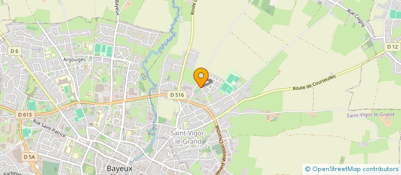 localisation de l'entreprise MONSIEUR FABIEN MARY  SAINT-VIGOR-LE-GRAND