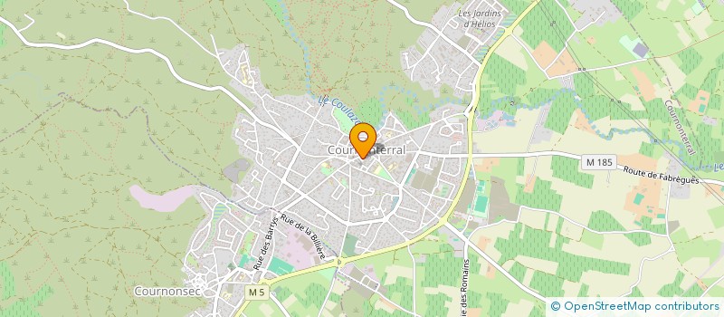 localisation de l'entreprise MONSIEUR FABIEN MARZAC à COURNONTERRAL