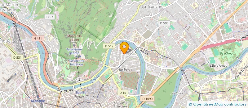 localisation de l'entreprise MONSIEUR FABIEN MARZARI  GRENOBLE