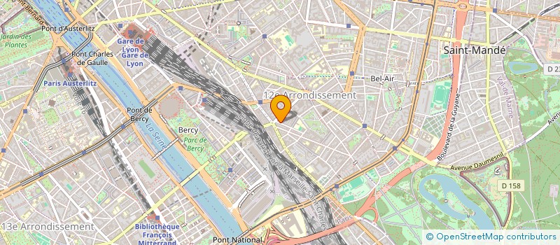 localisation de l'entreprise MONSIEUR FABIEN MASSON  PARIS