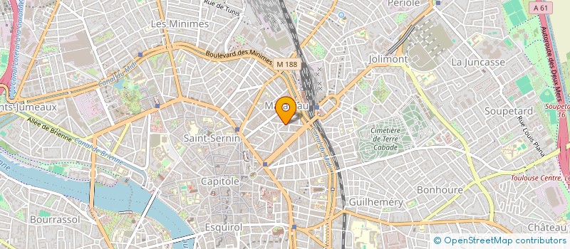 localisation de l'entreprise MONSIEUR FABIEN MASSON à TOULOUSE
