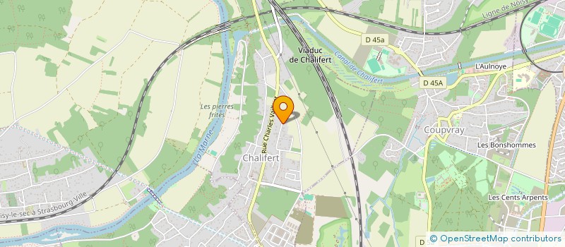 localisation de l'entreprise MONSIEUR FABIEN MATELLINI  CHALIFERT