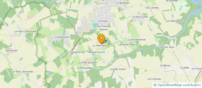 localisation de l'entreprise MONSIEUR FABIEN MATENOT  PLUMAUDAN