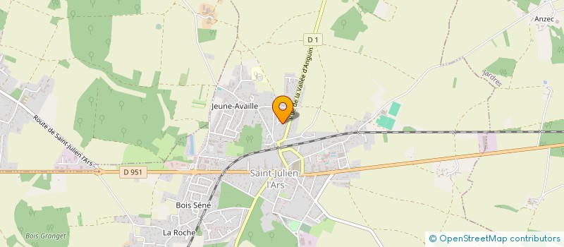 localisation de l'entreprise MONSIEUR FABIEN MATRAH  SAINT-JULIEN-L'ARS