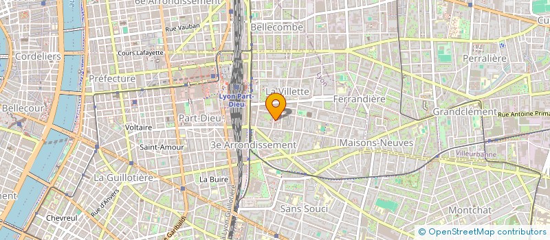 localisation de l'entreprise MONSIEUR FABIEN MAURO  LYON