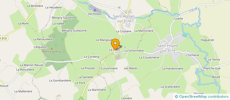 localisation de l'entreprise MONSIEUR FABIEN MAY à VAL-AU-PERCHE
