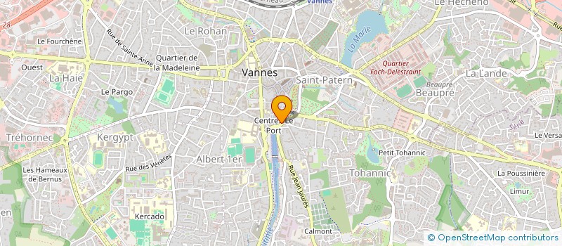 localisation de l'entreprise MONSIEUR FABIEN MAYENGO à VANNES