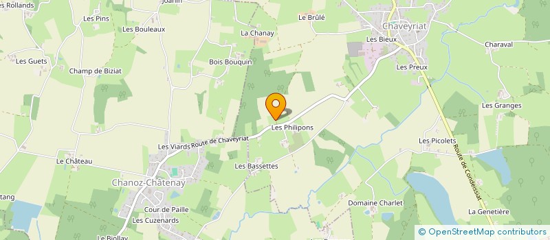 localisation de l'entreprise MONSIEUR FABIEN MEMAIN à CHAVEYRIAT