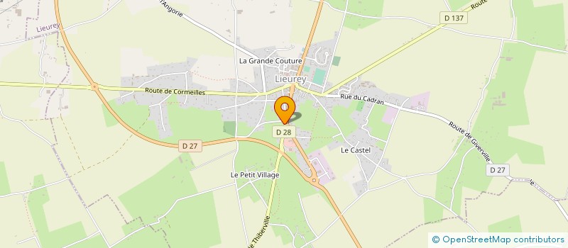 localisation de l'entreprise MONSIEUR FABIEN MENAGER  LIEUREY