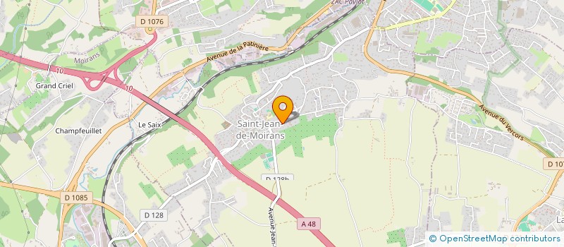 localisation de l'entreprise MONSIEUR FABIEN MENDUNI  SAINT-JEAN-DE-MOIRANS