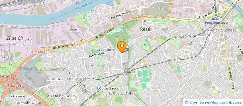 localisation de l'entreprise MONSIEUR FABIEN MENUT  BOUGUENAIS