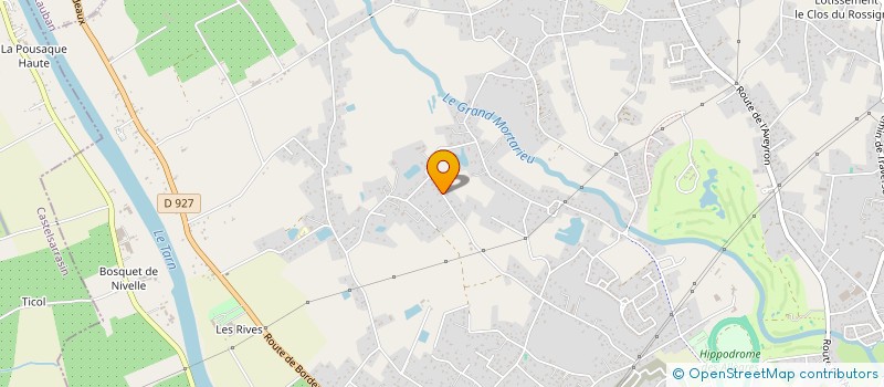 localisation de l'entreprise MONSIEUR FABIEN MERZ  MONTAUBAN