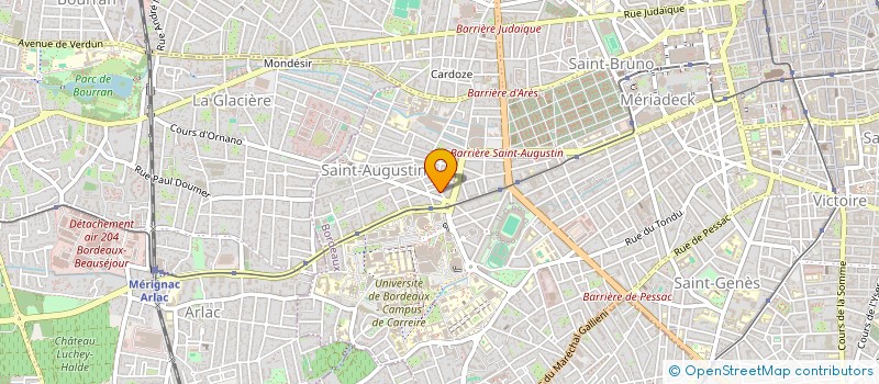 localisation de l'entreprise MONSIEUR FABIEN MEYNARD  BORDEAUX